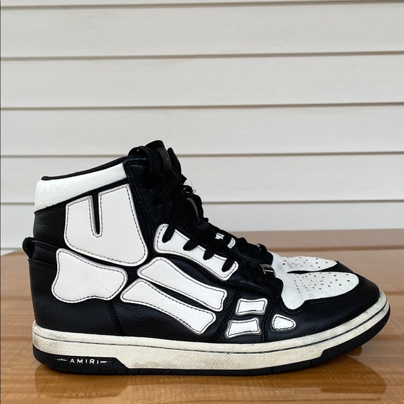 AMIRI Other - AMIRI Skeleton High Top Sneakers Mens Size 8